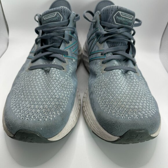 New Balance Fresh Foam 1080v11 Cyclone‎ Shoes Mens Size 11 Gray Green Running - Picture 3 of 11